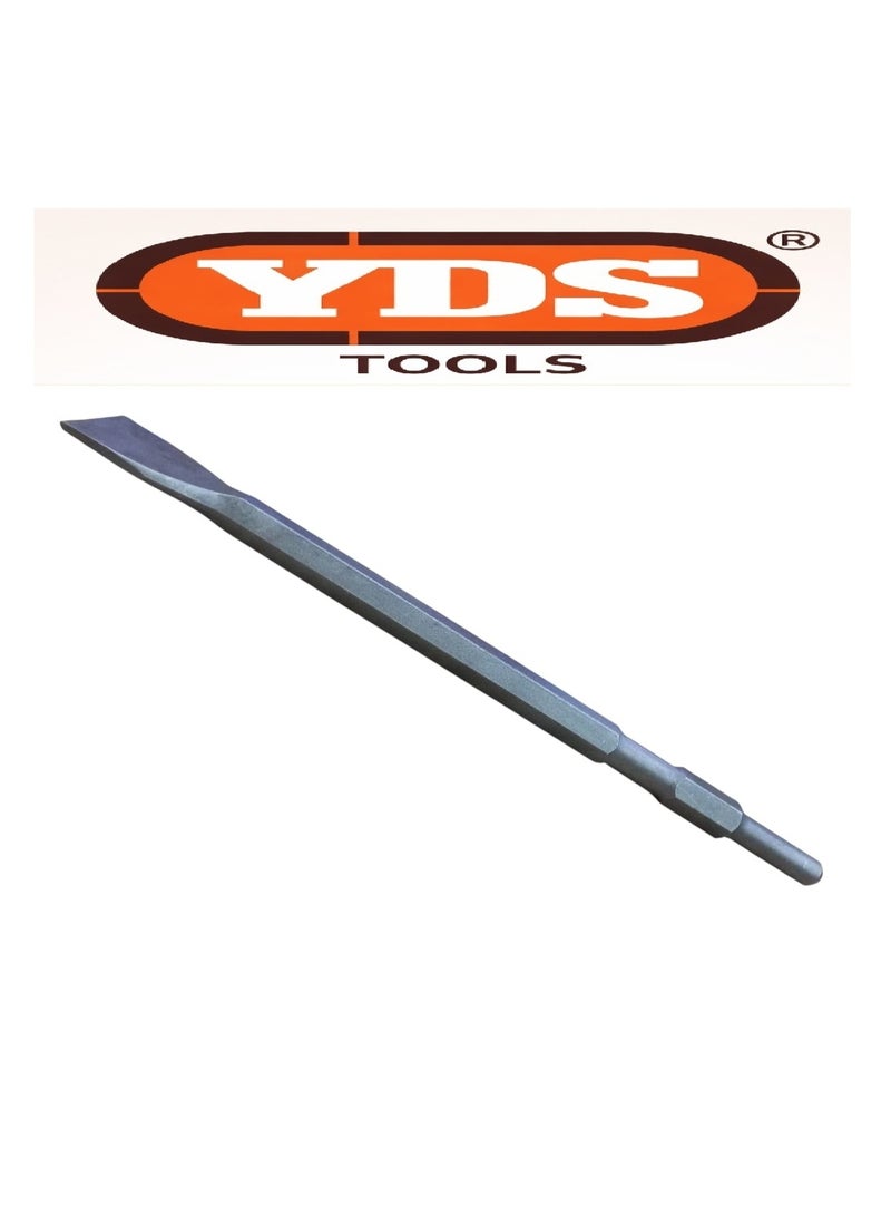 YDS 2 PCS Flat Chisel for Hammer Drill YDS – 17×350×40 mm – Heavy Duty Steel for Demolition & Concrete Work – Model YDS-0134-4 - Image 5